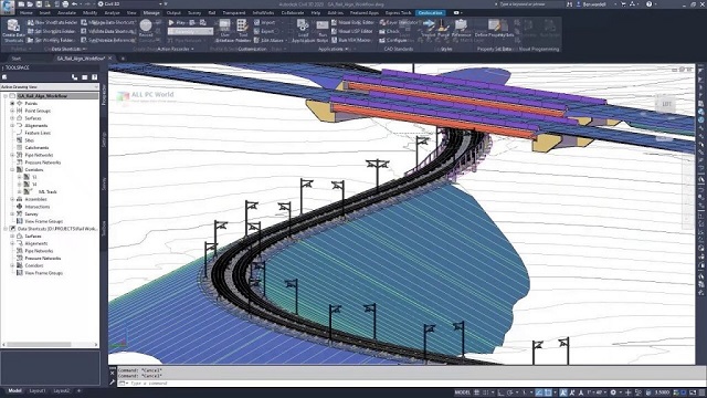 Téléchargement gratuit d'Autodesl AutoCAD Civil 3D