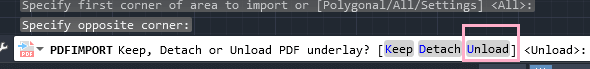 PDF vers AutoCAD