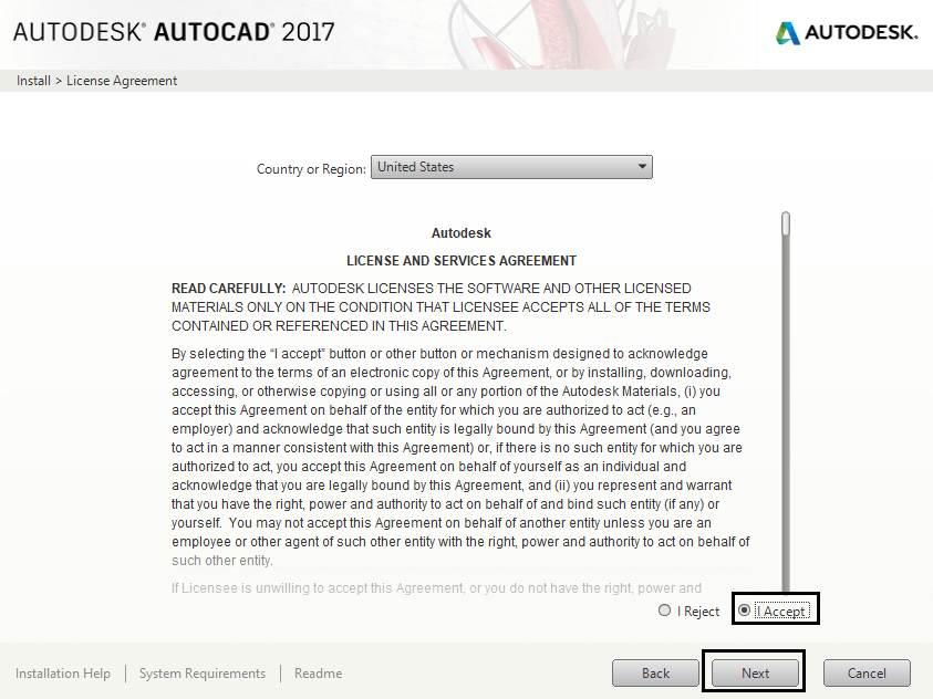 Téléchargement gratuit d'AutoCAD 2017